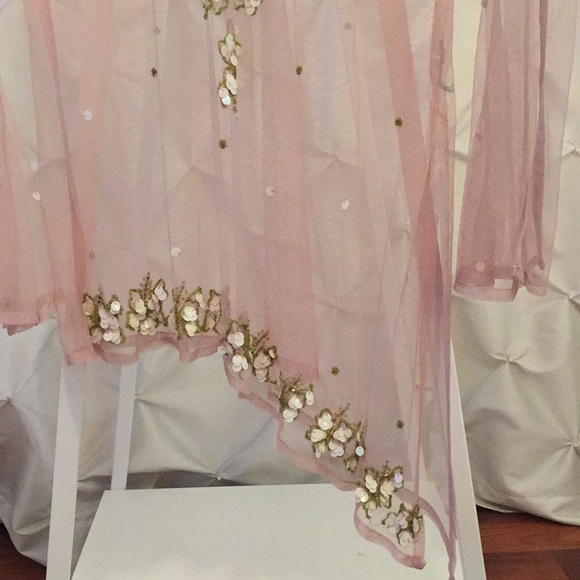 Letarte handmade, beaded, sequins Asymmetrical. - Picture 7 of 8